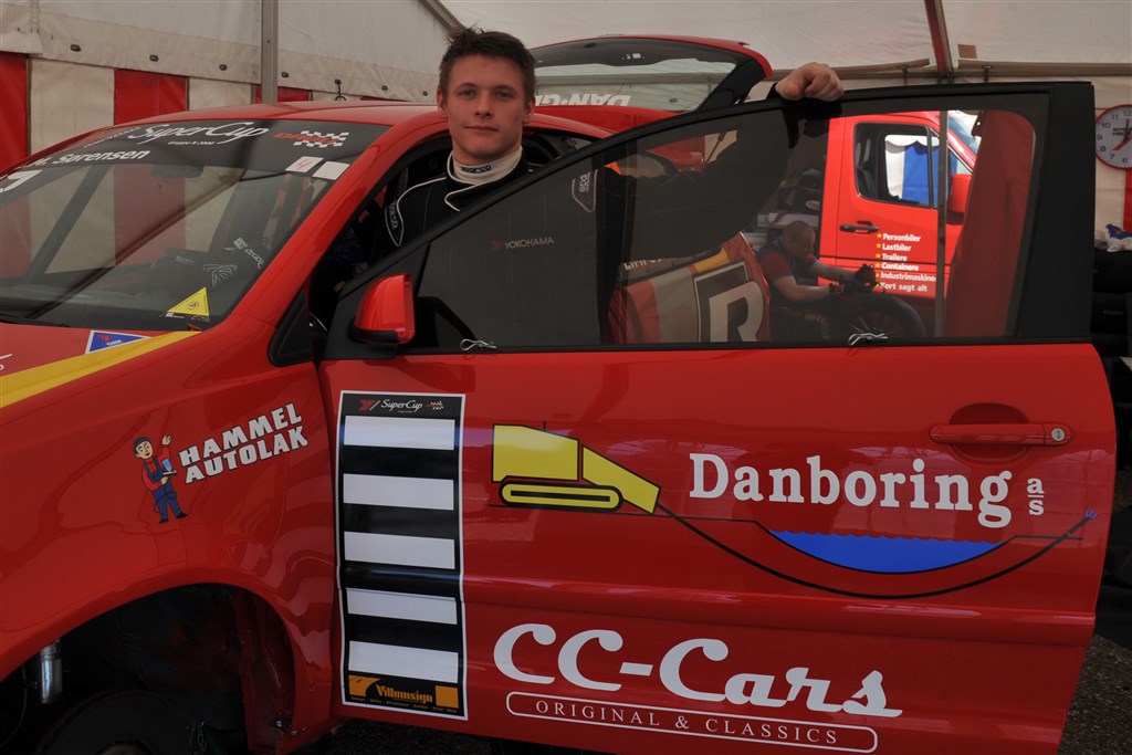 Lasse M. Sørensen kan også andet end at køre VW Polo
(Foto: Jan Sørensen)